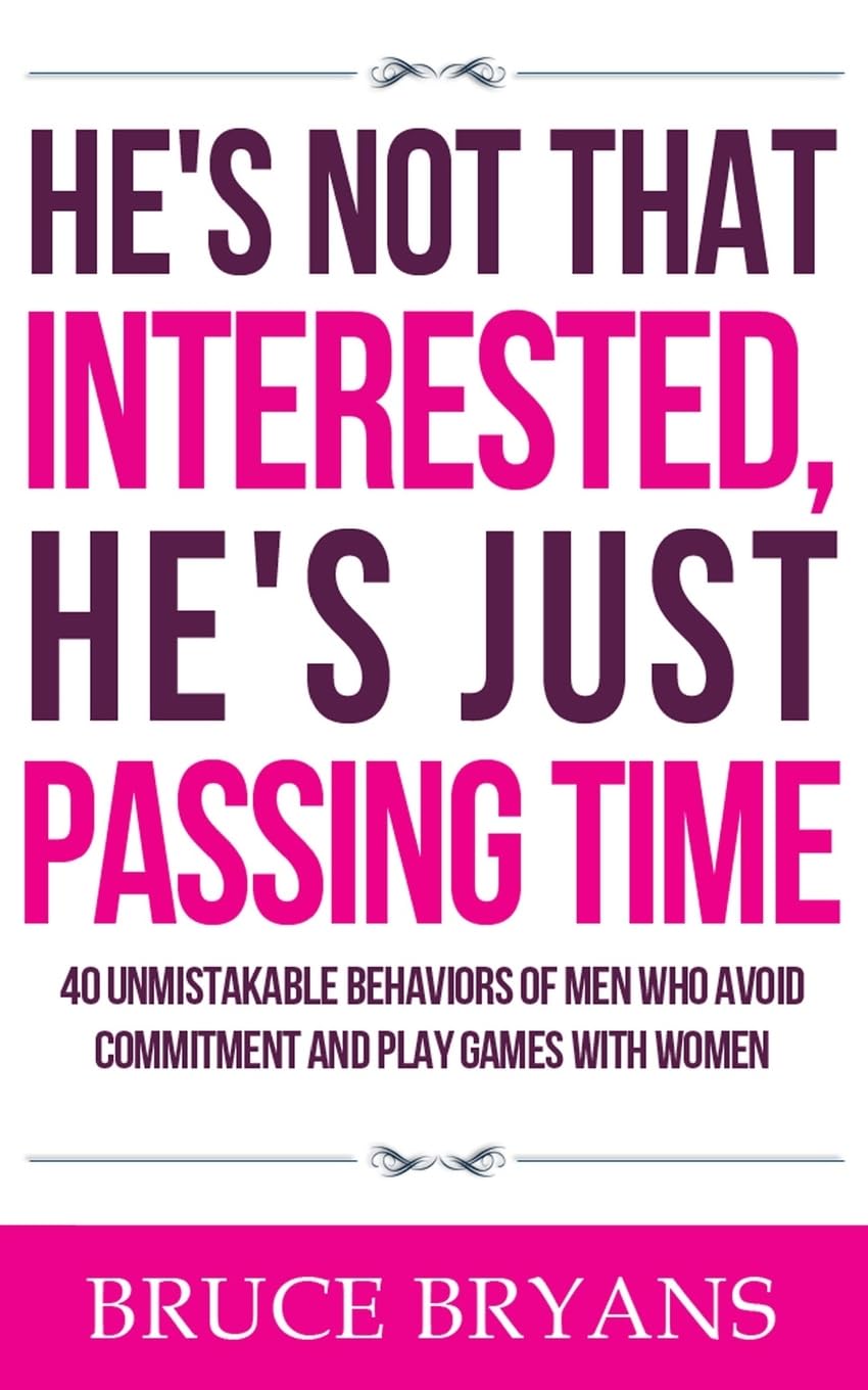Paperback book titled "He's Not That Interested" by Createspace, showing the front cover with title and author details.