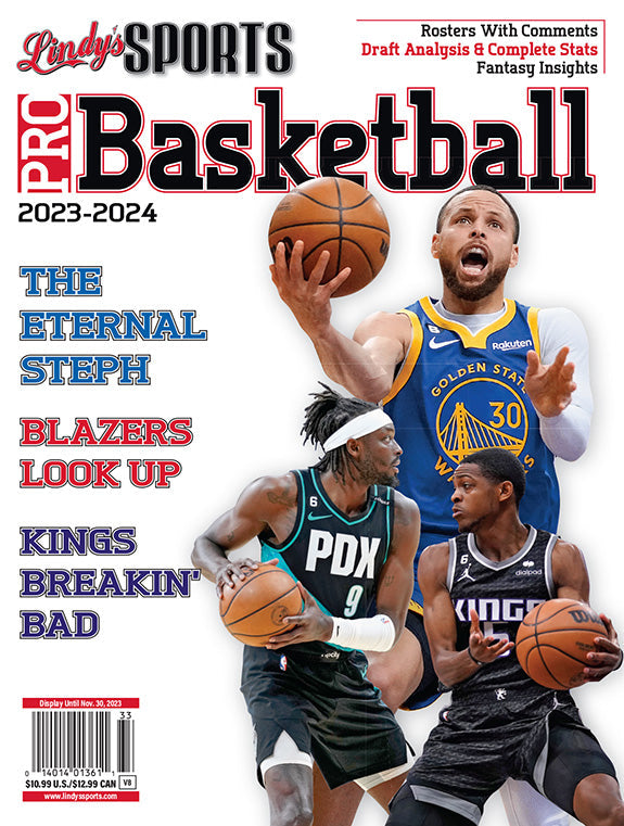 Lindy's Sports 2023-24 Pro Basketball Magazine - PRE ORDER - TX Corrections Bookstore