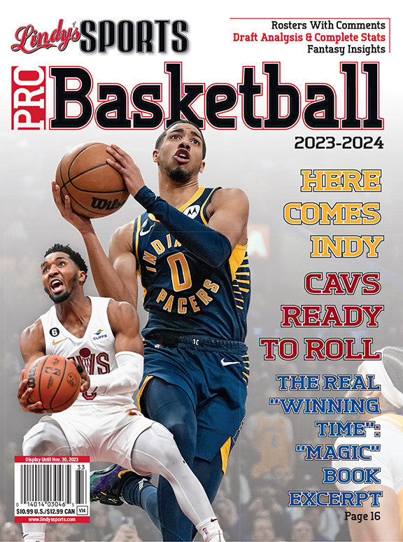 Lindy's Sports 2023-24 Pro Basketball Magazine - PRE ORDER - TX Corrections Bookstore