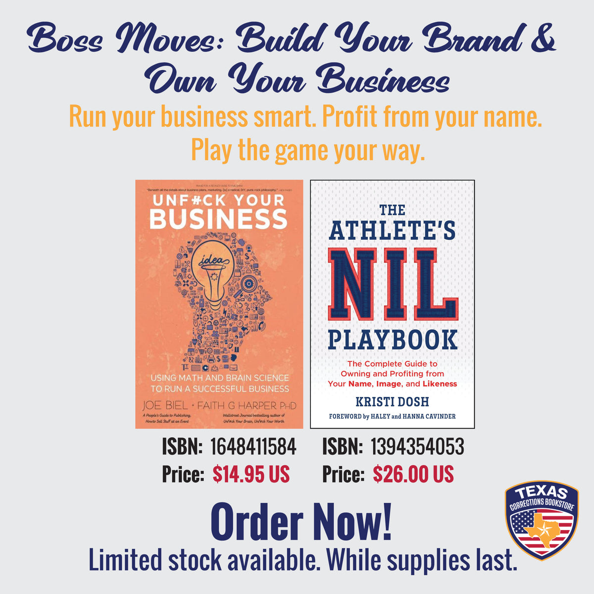 Boss Moves: Build Your Brand & Own Your Business book bundle by Joe Biel