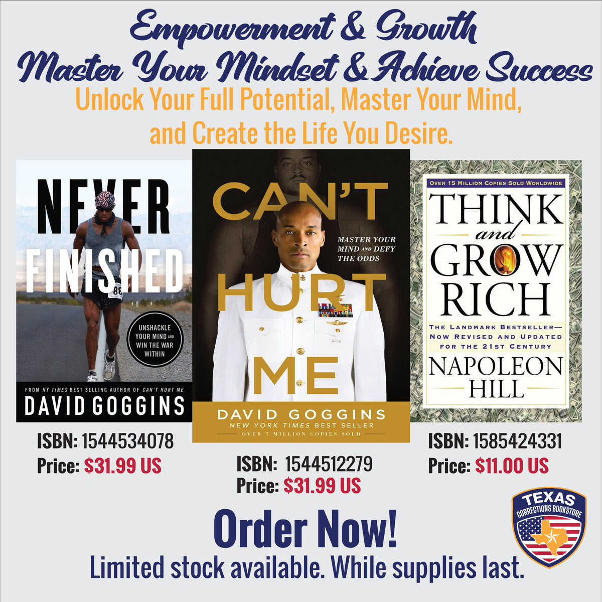 Empowerment & Growth: Master Your Mindset Three-Book Bundle