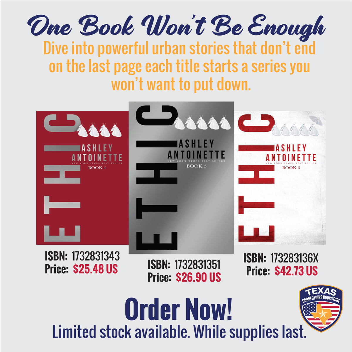 One Book Won't Be Enough: Ethic Books 4–6 Bundle