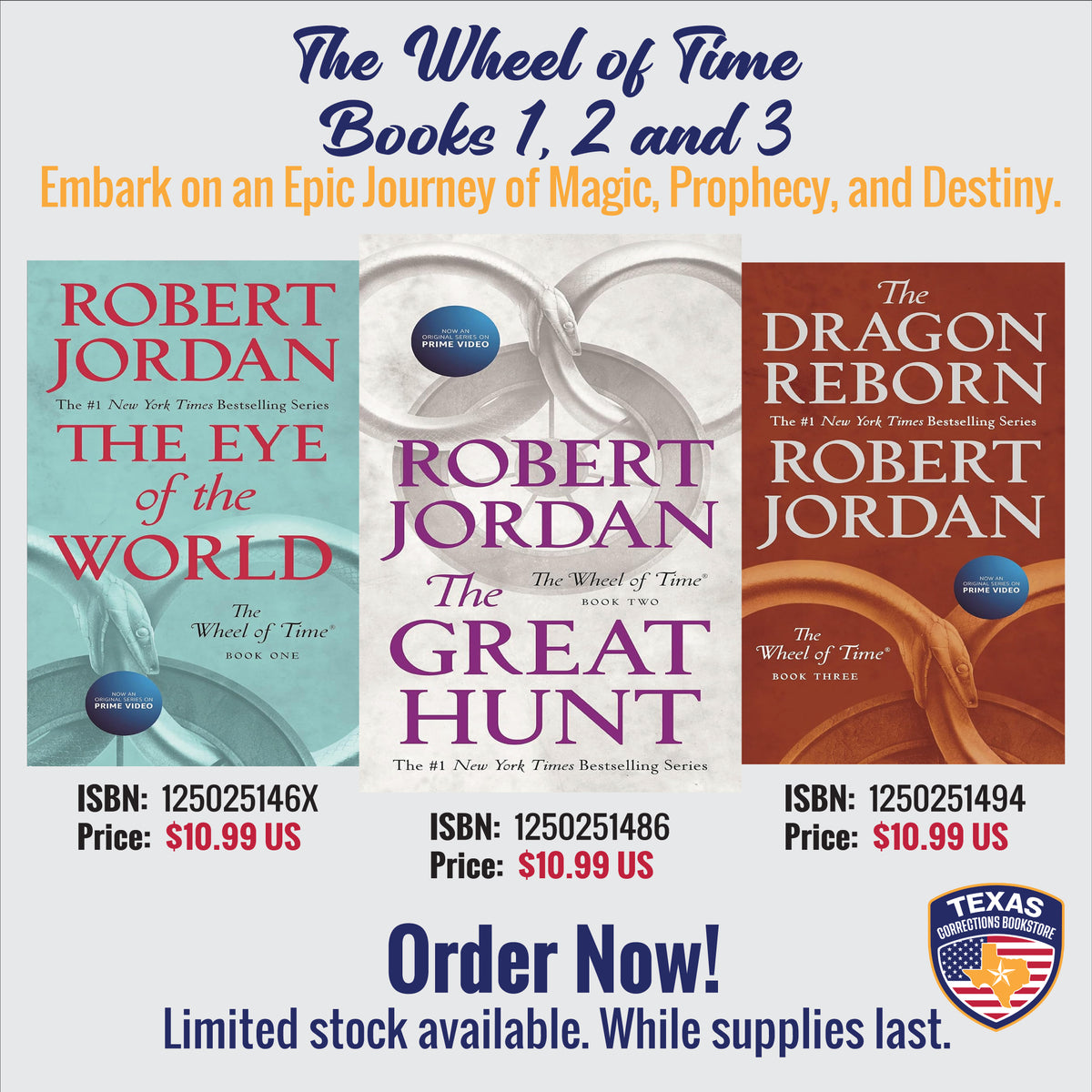 The Wheel of Time Books 1–3 Bundle by Robert Jordan