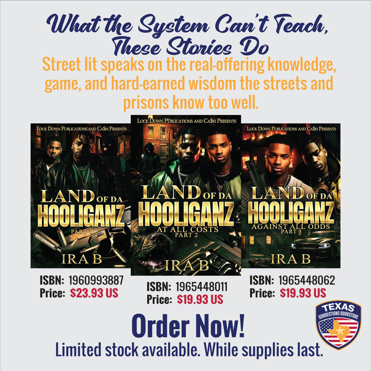 What the System Can't Teach: Land of Da Hooliganz Books 1–3 Bundle