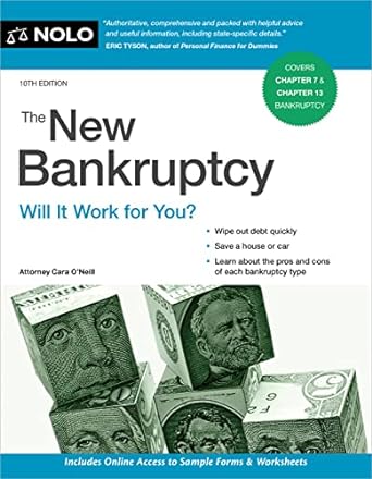 The New Bankruptcy Will It Work for You (10TH ed.) - Two Rivers - TX Corrections Bookstore