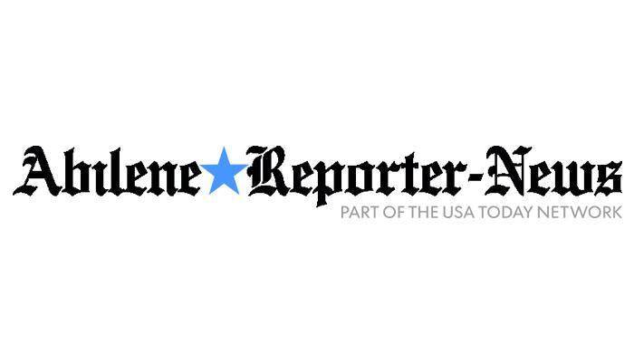 Abilene Reporter-News newspaper with 7-day delivery service for 8 weeks, showing the front page and masthead.