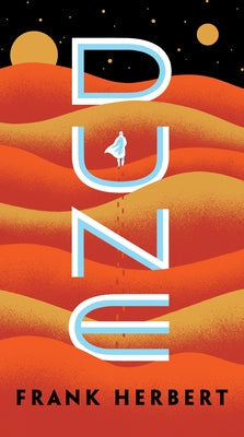 Mass market paperbound edition of Dune by Ace Books, featuring the book cover with desert landscape and sci-fi artwork.