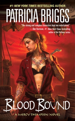 Paperback of Blood Bound by Ace Books featuring dark, fantasy-themed cover art with mystical and shadowy elements.