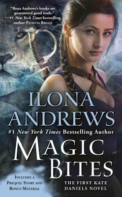 Paperback of Magic Bites by Ace Books, featuring the book cover with dark fantasy artwork and title text.