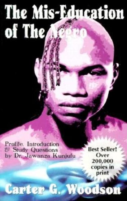 Paperback book titled "The Mis-Education of the Negro" by African American Images, featuring a classic cover design.