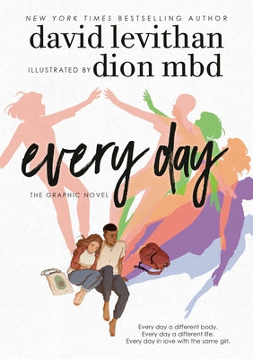 Paperback of "Every Day: The Graphic Novel" by Alfred A. Knopf Books for Young Readers, featuring colorful illustrated cover art.
