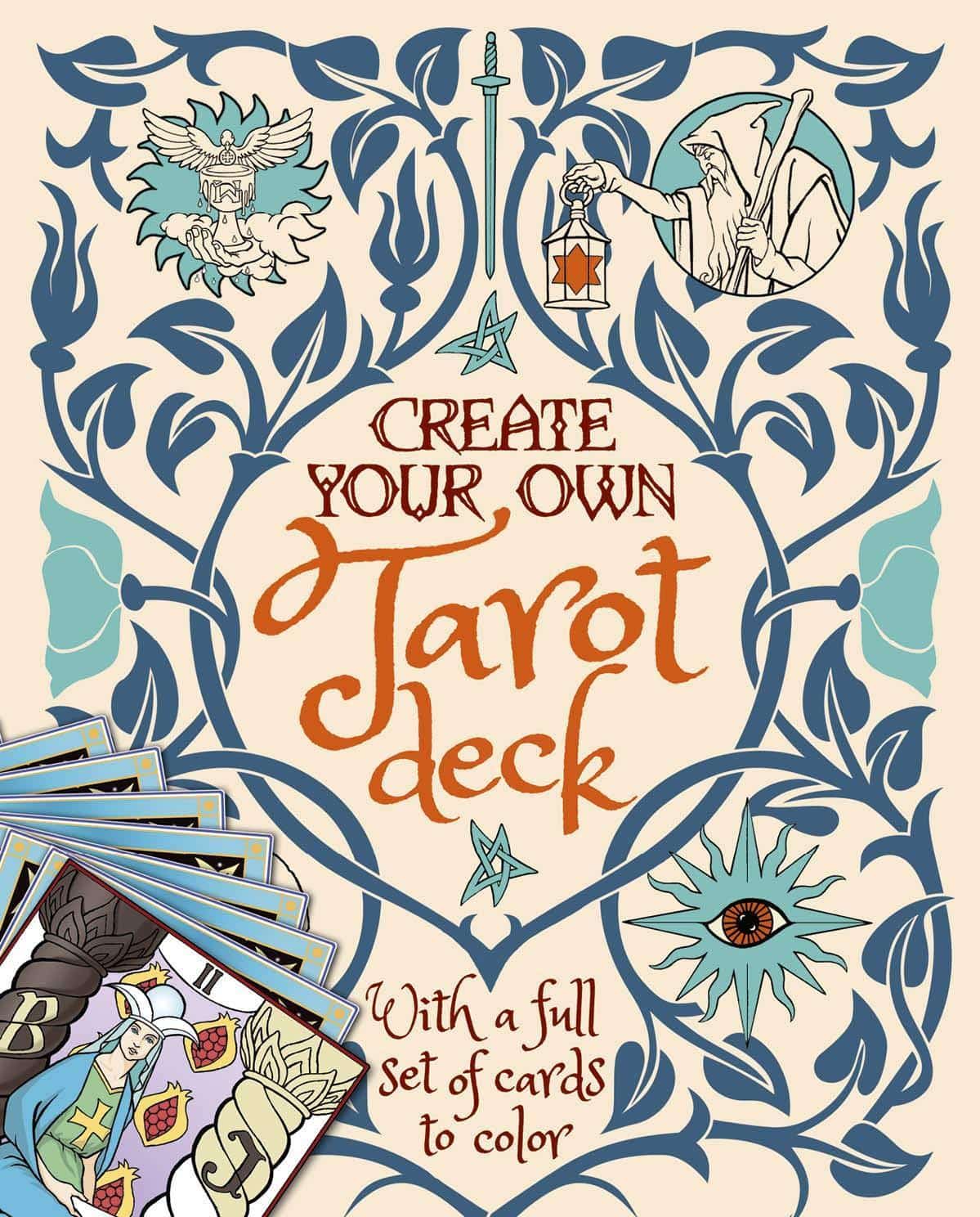Create Your Own Tarot Deck by Alice Ekrek, featuring customizable cards for crafts and hobbies enthusiasts.