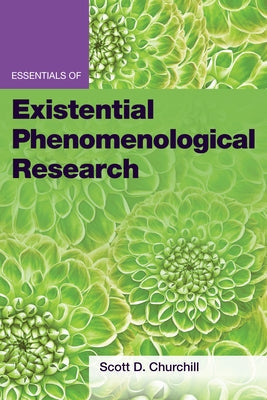 Paperback book titled "Essentials of Existential Phenomenological Research" by the American Psychological Association (APA).