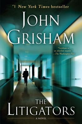 Paperback copy of "The Litigators" by Anchor Books, showing the book cover with title text and design elements.
