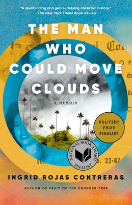 Paperback copy of "The Man Who Could Move Clouds: A Memoir" by Anchor Books, with a cover featuring clouds and sky imagery.