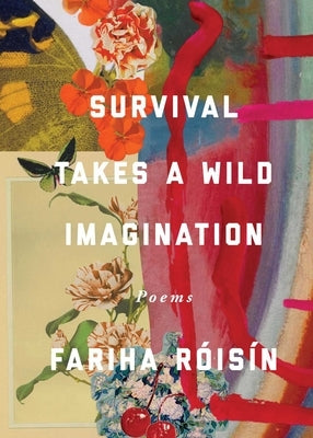 Paperback of Survival Takes a Wild Imagination: Poems by Andrews McMeel Publishing, featuring a close-up of the book cover.