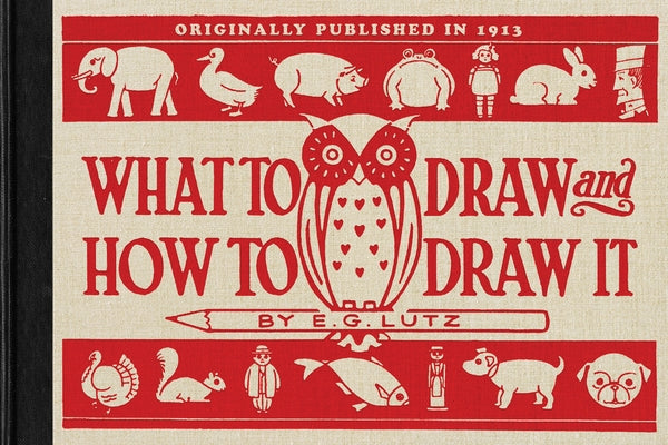 Paperback book titled "What to Draw and How to Draw It" by Applewood Books, featuring a colorful cover with drawing illustrations.