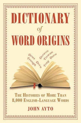 Paperback dictionary of word origins by Arcade Publishing featuring over 8,000 English-language word histories.