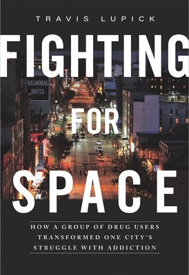 Paperback book titled "Fighting for Space" by Arsenal Pulp Press, showing the cover with title and author details.