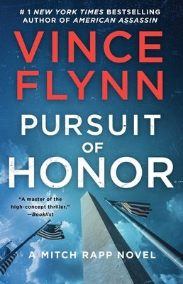 Paperback of "Pursuit of Honor" by Atria Books, showing the book cover with title and author details.