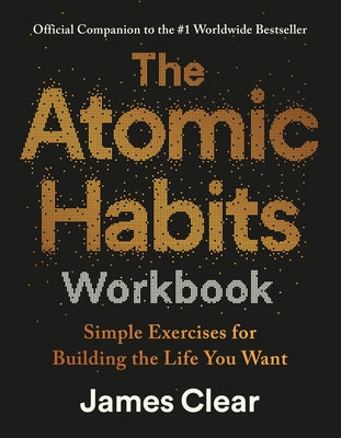 Paperback of The Atomic Habits Workbook by Avery Publishing Group, featuring the official companion to the bestselling book.