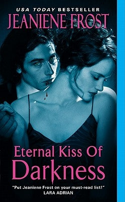 Paperback copy of Avon Books' Eternal Kiss of Darkness featuring dark, gothic cover art with a mysterious, romantic theme.