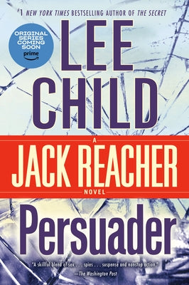 Paperback of "Persuader" by Reacher novel from Bantam featuring the book cover with title and author details.