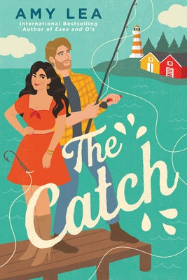Paperback copy of "The Catch" novel by Berkley Books with a minimalist cover design.