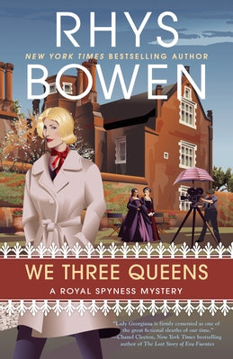 Paperback of "We Three Queens" by Berkley Books, featuring the book's cover art with title and author details.