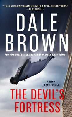 Paperback copy of The Devil's Fortress novel published by Blackstone Publishing, featuring the book's cover design.