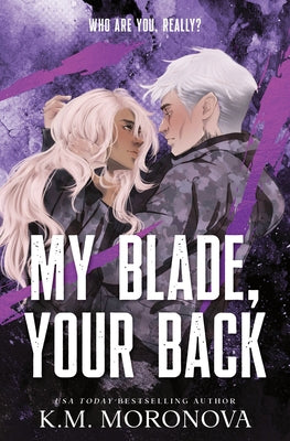 Paperback of "My Blade, Your Back" standard edition by Bloom Books featuring the book cover with title and author details.