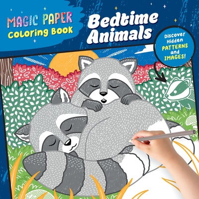 Callisto Kids Magic Paper Coloring Book featuring bedtime animals, hidden patterns, and images for creative coloring fun.