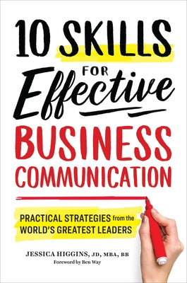 Paperback book titled "10 Skills for Effective Business Communication" by Callisto, featuring a clean cover design with title and author name.