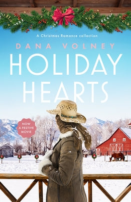 Paperback book titled "Holiday Hearts" by Canelo Romance featuring three Christmas romance novellas with festive holiday-themed cover art.