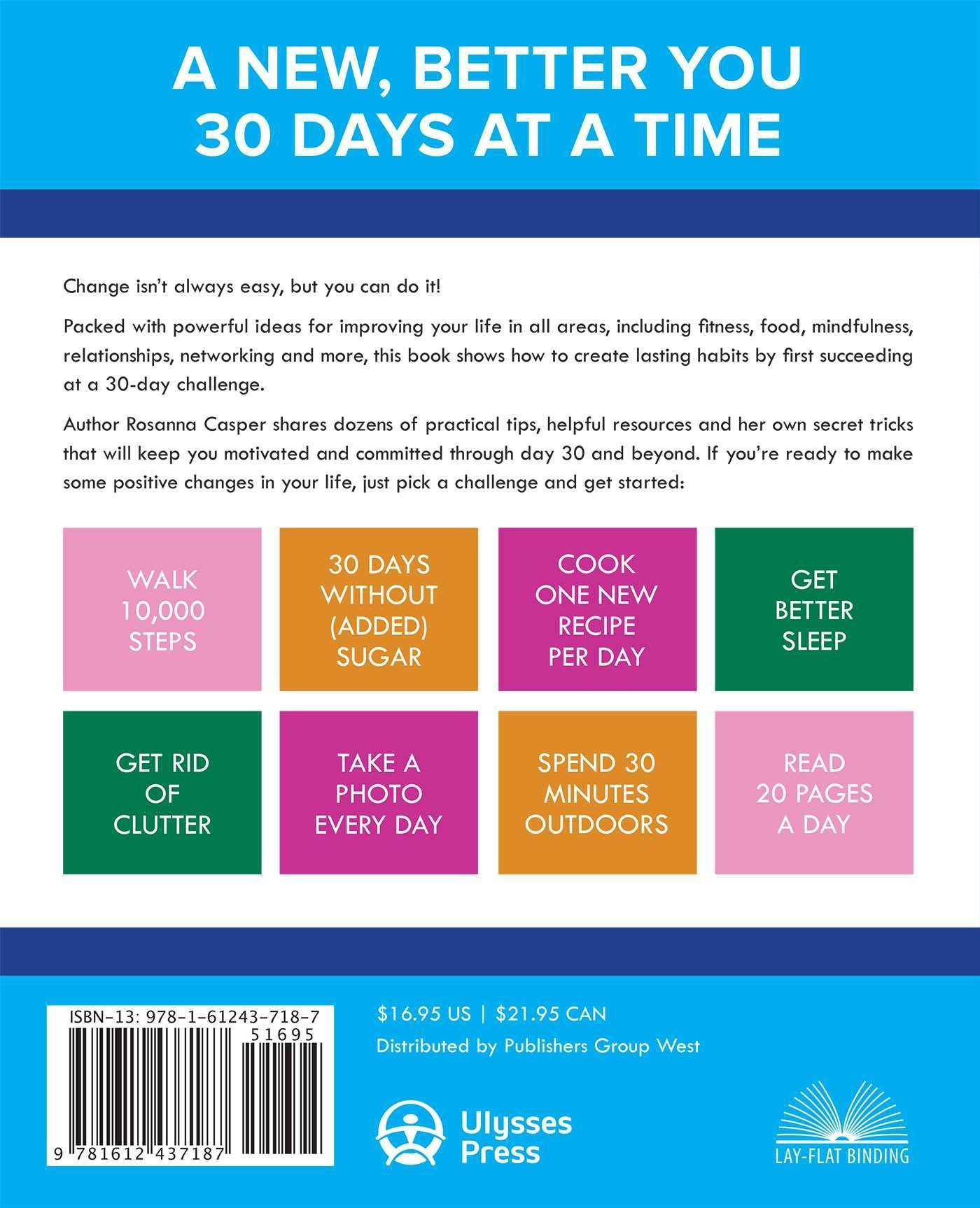 Big Book of 30-Day Challenges: 60 Habit-Forming Programs to Live - TX Corrections Bookstore