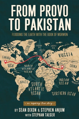 Paperback book titled "From Provo to Pakistan" by Cedar Fort, showing the cover with title and author details.