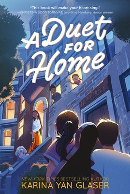 Paperback of "A Duet for Home" by Clarion Books featuring the book cover with title and author’s name.