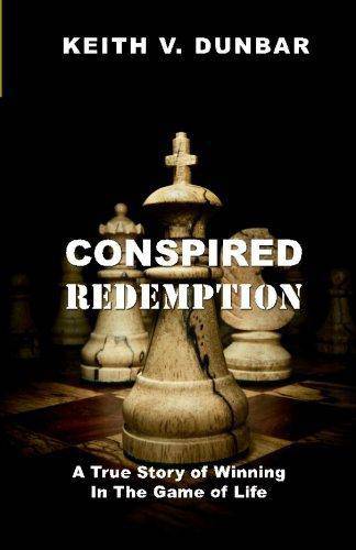 Paperback of "Conspired Redemption" by CreateSpace Independent Publishing Platform showing the book cover with title text.