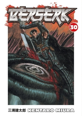 Dark Horse Manga paperback of Berserk Volume 30 featuring cover art with characters from the dark fantasy series.