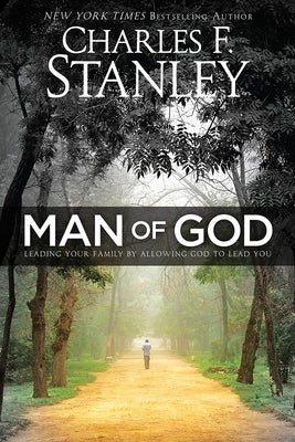 Paperback of "Man of God: Leading Your Family by Allowing God to Lead You" by David C Cook, showing the book cover with title and author.
