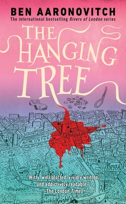 Paperback copy of "The Hanging Tree" by Daw Books, featuring the book cover with title and author details.