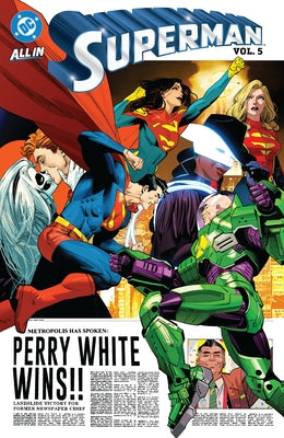 DC Comics Superman Vol. 5 paperback titled Love and Mercy with cover art featuring Superman in a heroic pose.