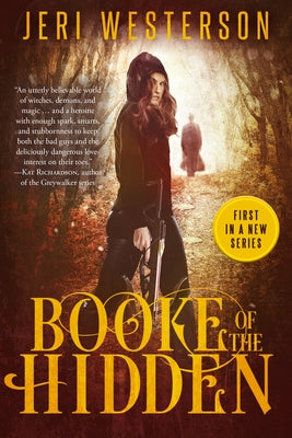 Paperback edition of "Booke of the Hidden" by Diversion Books, featuring an intricate cover design and vibrant colors.
