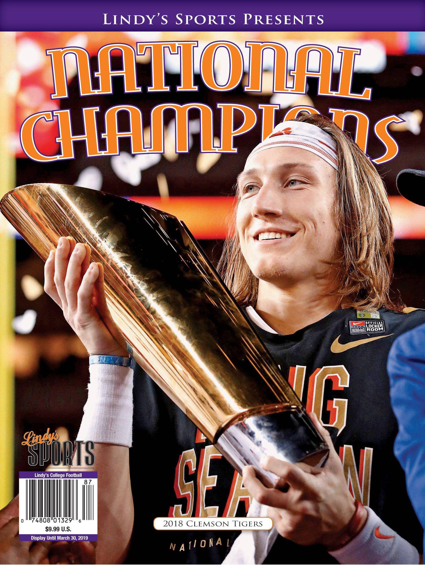 Lindy's National Champions 2018 Magazine - TX Corrections Bookstore