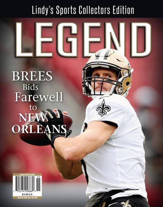 Lindys Sports Legend Drew Brees - TX Corrections Bookstore