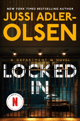 Paperback of "Locked in: A Department Q Novel" by Dutton, featuring the book cover with title and author details.
