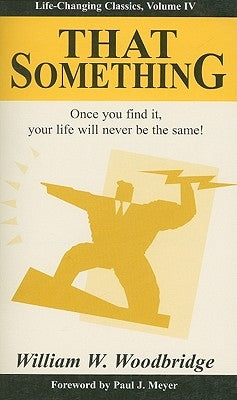 Paperback titled "That Something" by Executive Books, showing the book cover with the title and branding on the front.
