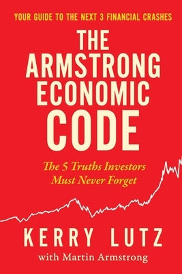 Paperback copy of The Armstrong Economic Code by Firestarter Publishers, featuring the book’s cover with title and author details.