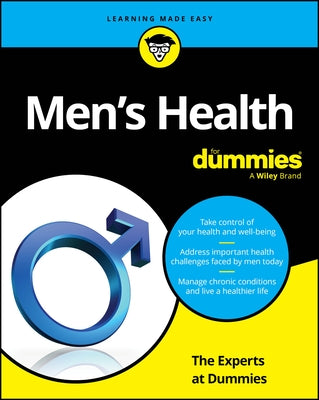 Paperback of Men's Health for Dummies by For Dummies, featuring the book cover with title and author branding.