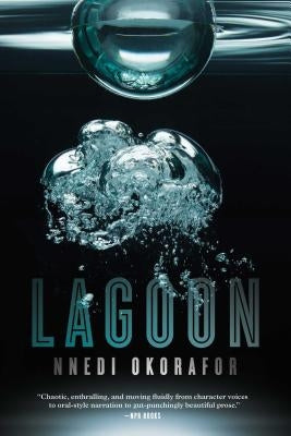 Paperback book titled Lagoon by Gallery / Saga Press, featuring a cover with oceanic or lagoon-themed artwork.